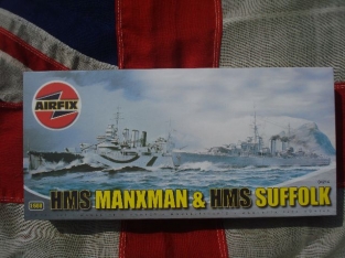 Airfix 04214 H.M.S.Manxman & H.M.S.Suffolk